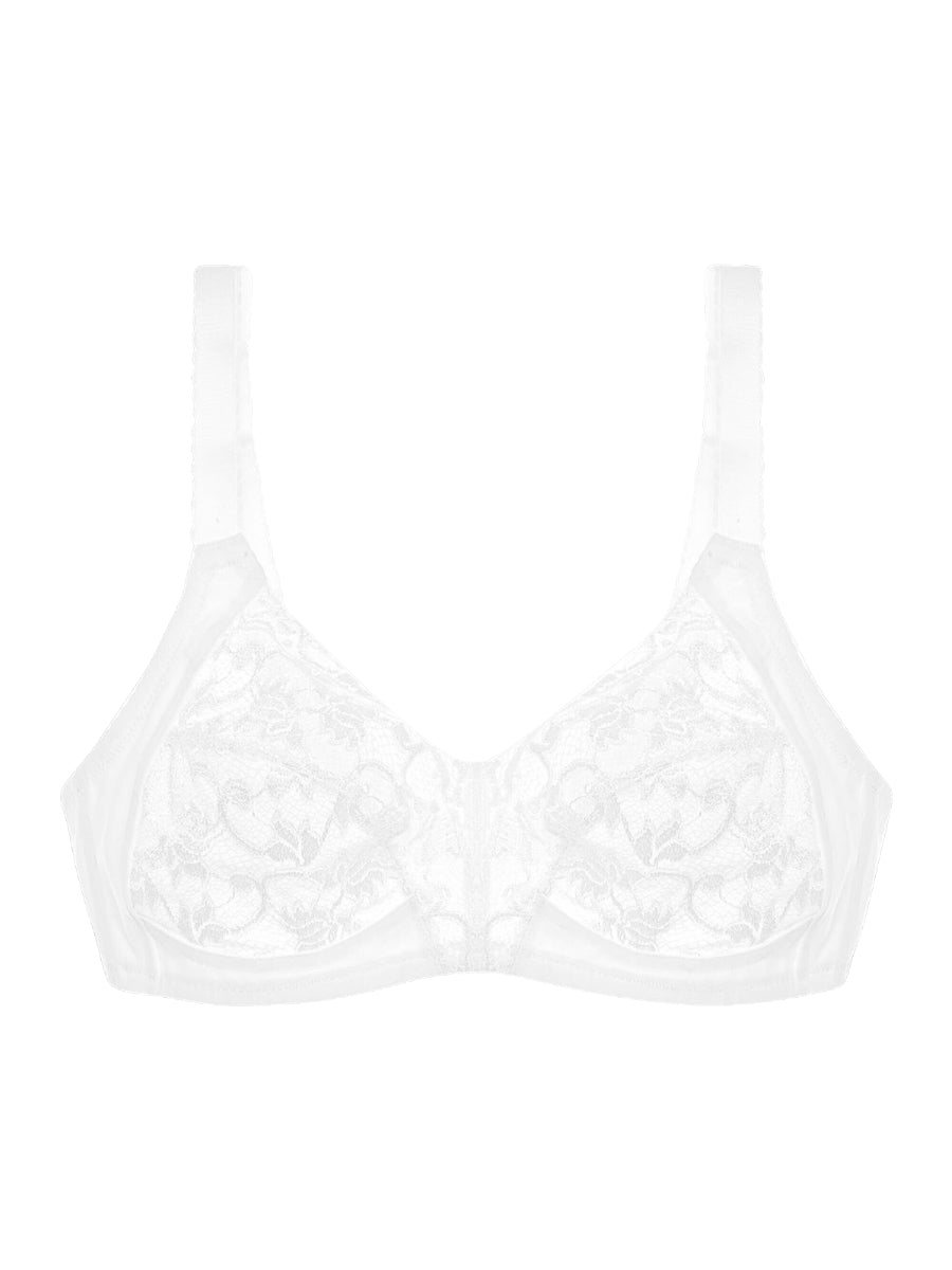 Delicate Doreen N Full Cup Bra - White