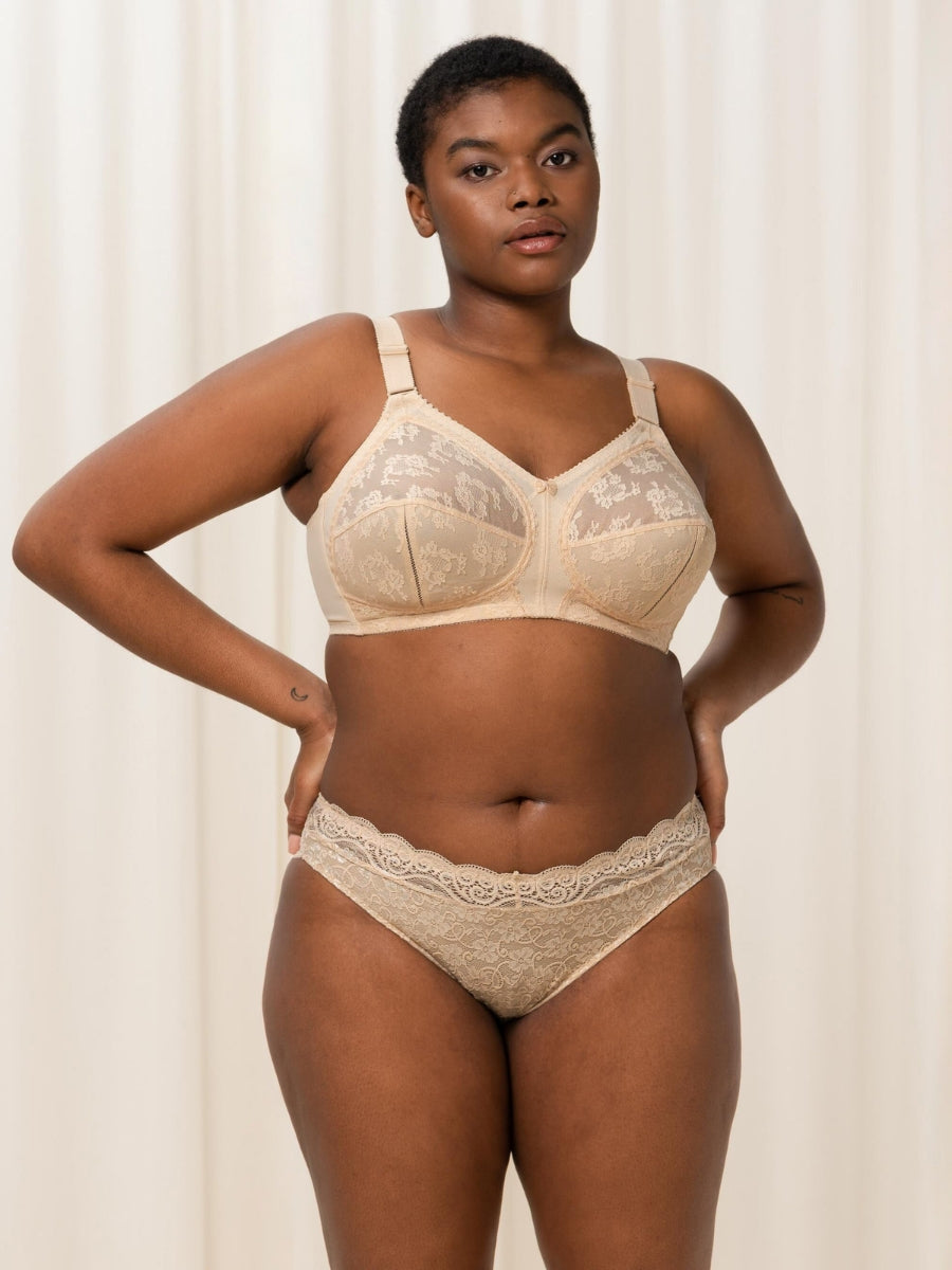 Doreen Classic Full Cup Bra - Skin
