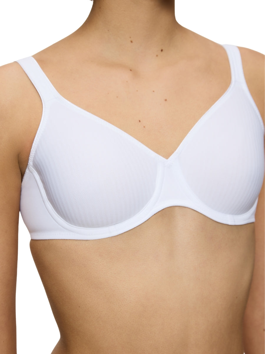 Modern Soft+Cotton Moulded Bra - White