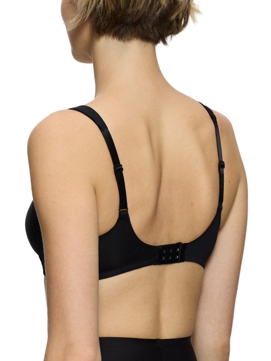 Modern Soft+Cotton Non-Wired Bra - Black