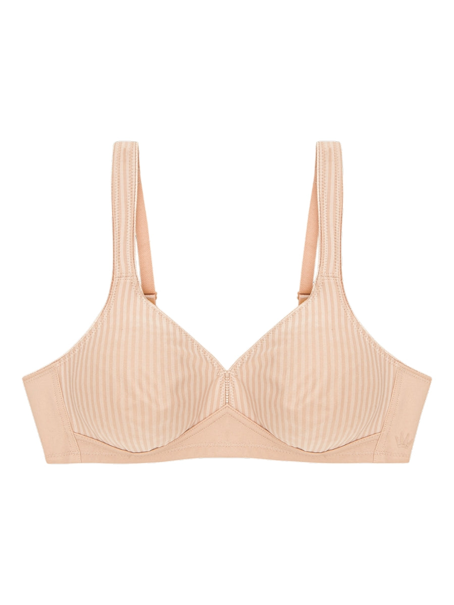 Modern Soft+Cotton Non-Wired Bra - Neutral Beige