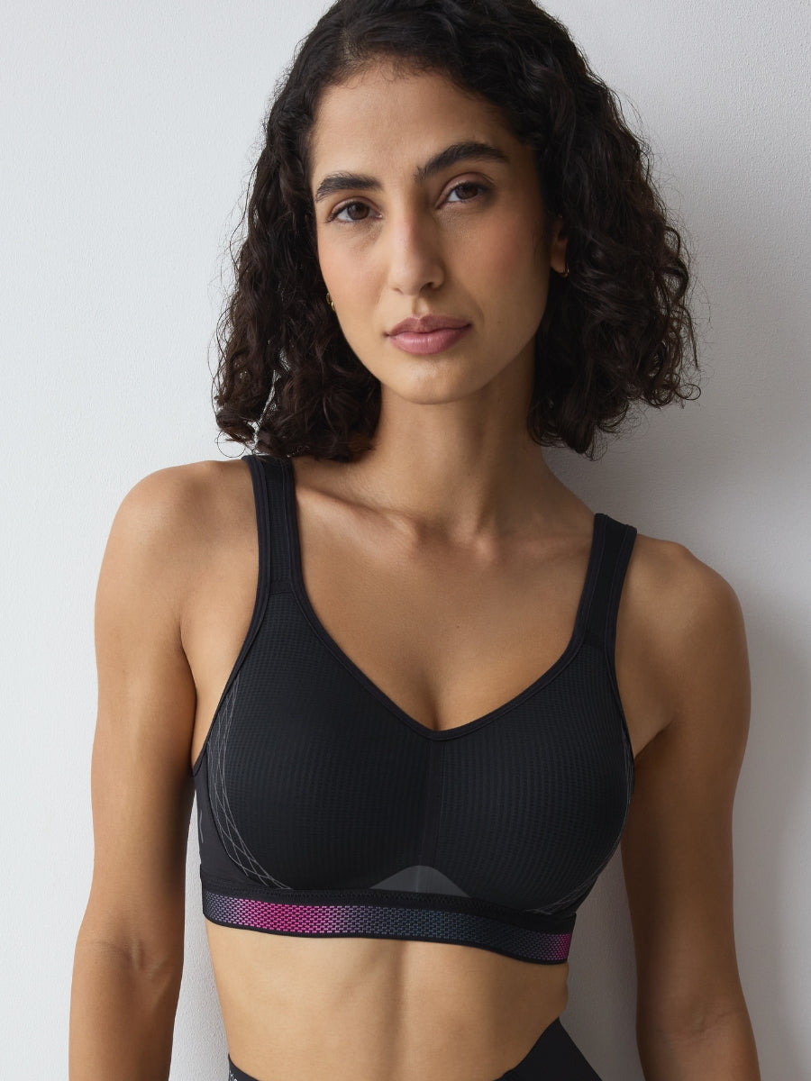 Triaction Cardio Flow P EX Sports Bra - Black