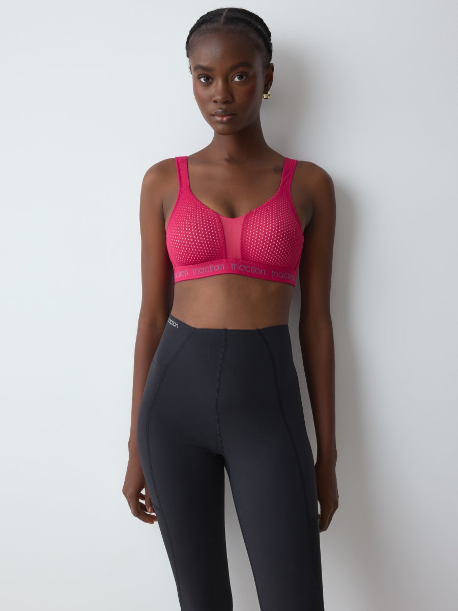 Triaction Energy Lite N EX Sports Bra - Cerise