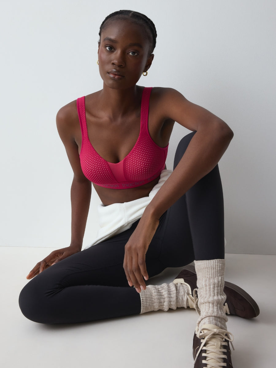 Triaction Energy Lite N EX Sports Bra - Cerise