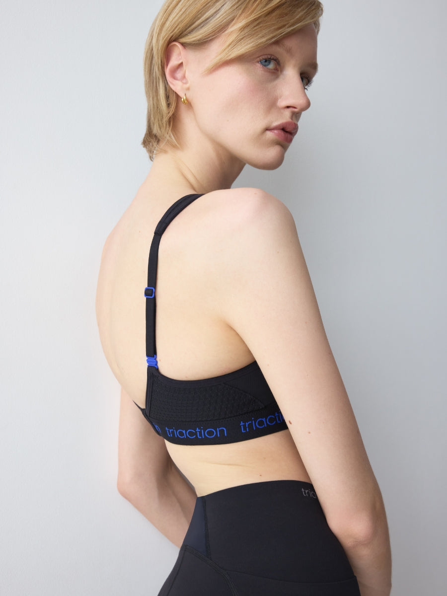 Triaction Energy Lite P EX Sports Bra - Black