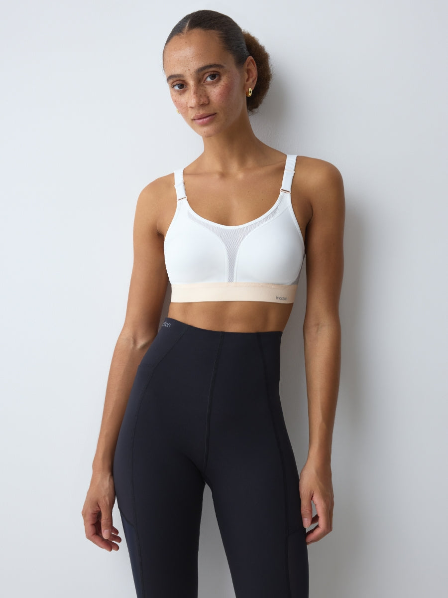 Triaction Extreme Lite N EX Sports Bra - White