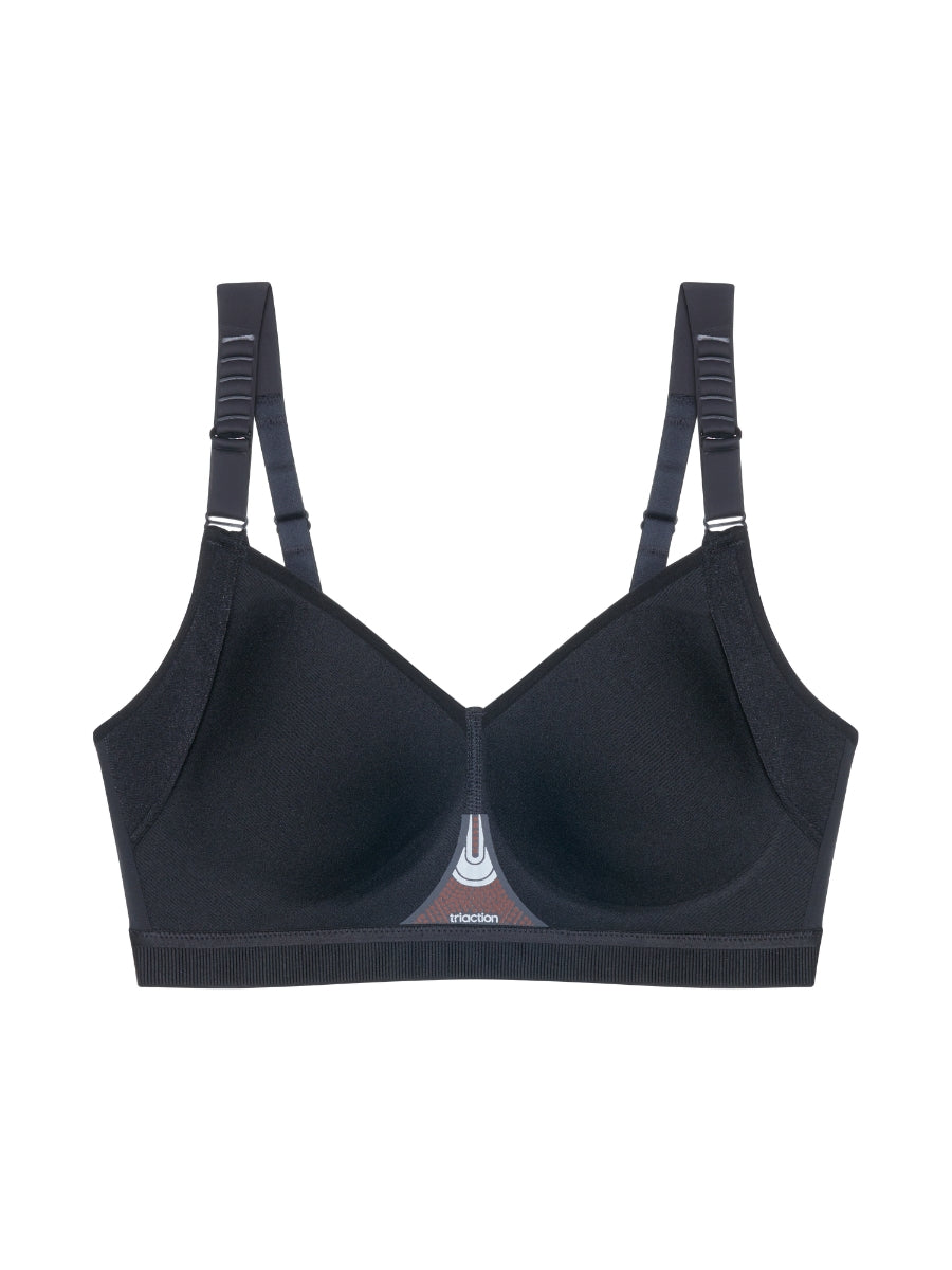 Triaction Gravity Lite P EX Sports Bra - Black