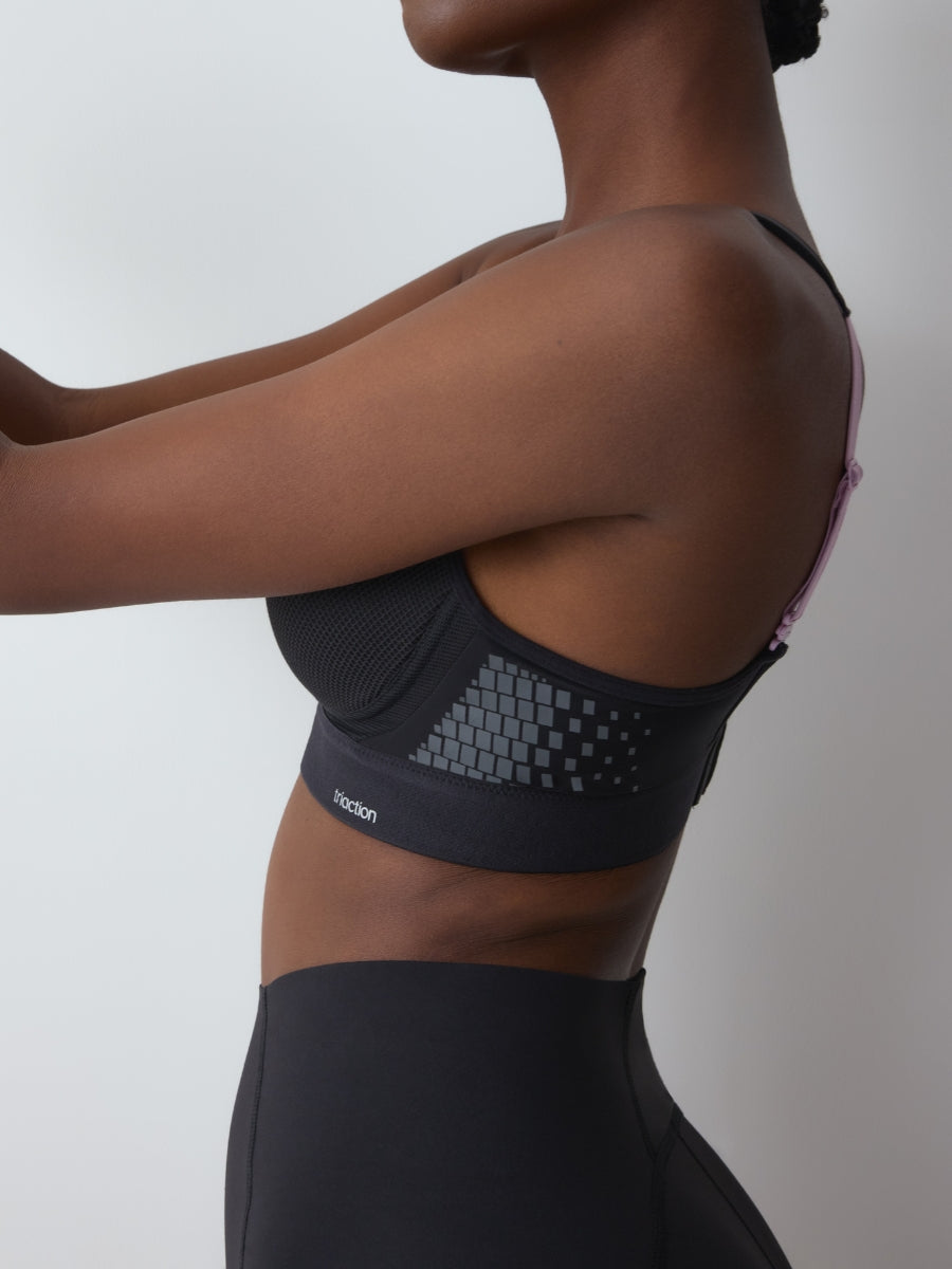Triaction Hybrid Lite P EX Sports Bra - Black