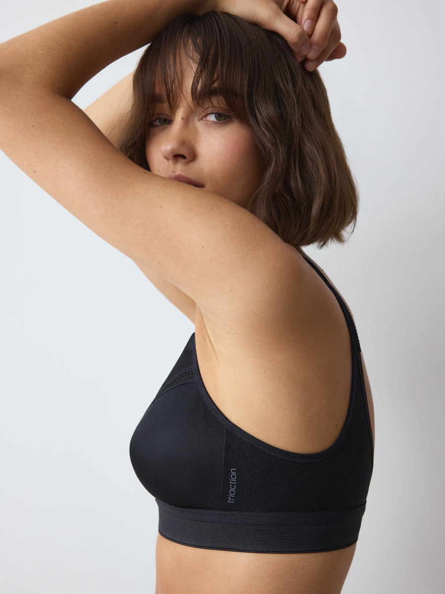 Triaction Workout N Sports Bra - Black