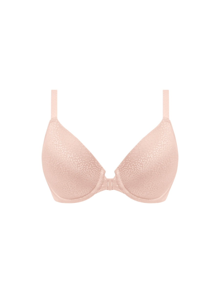 Back Appeal Front Fastener Bra - Rose Dust