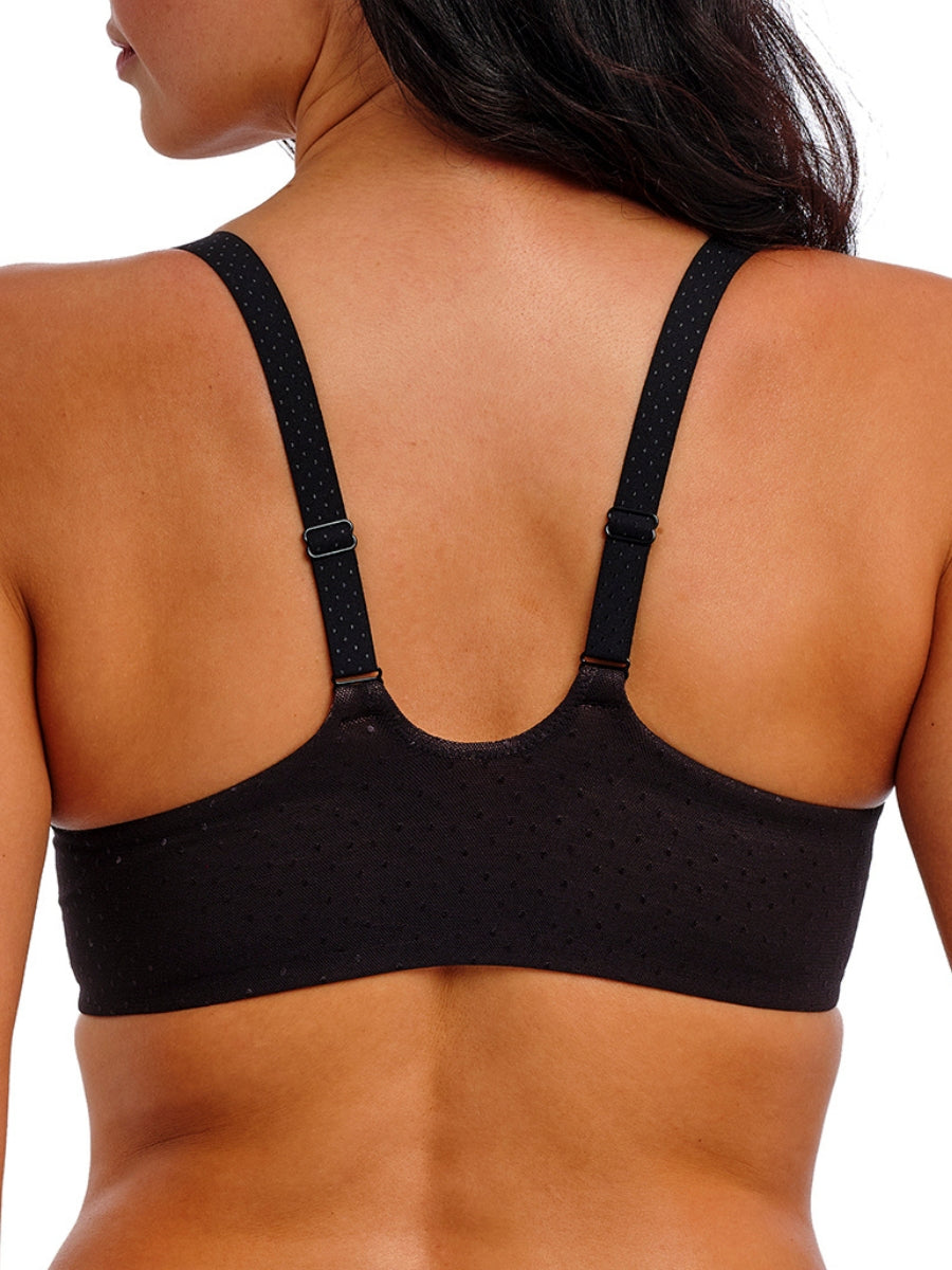 Back Appeal Front Fastener Bra - Black