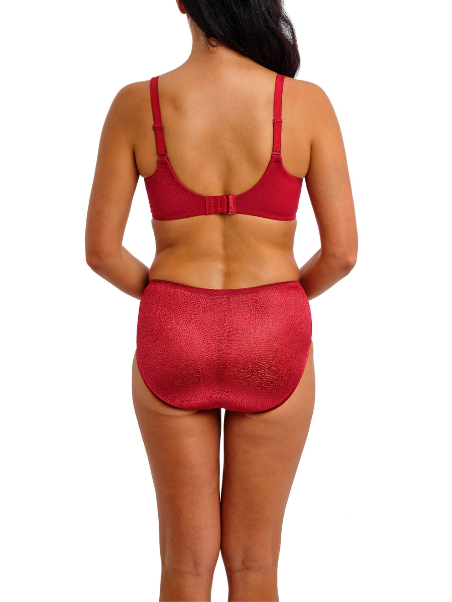 Back Appeal Underwire Bra - Regina Red