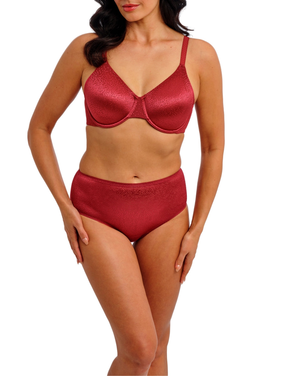 Back Appeal Underwire Bra - Regina Red