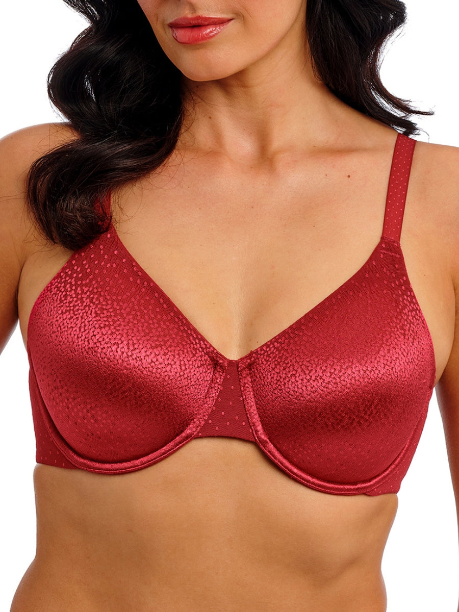 Back Appeal Underwire Bra - Regina Red