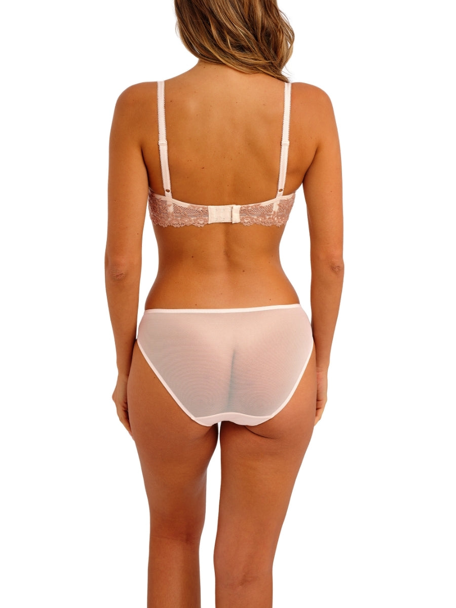Embrace Lace Underwire Bra - Angel Wing/Rose Dust