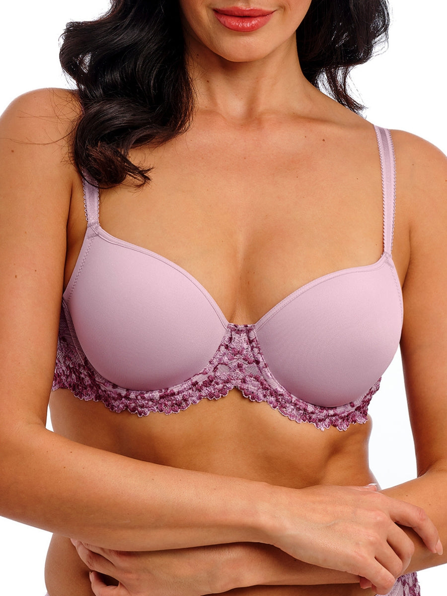 Embrace Lace Contour Bra - Keepsake Lilac/Multi