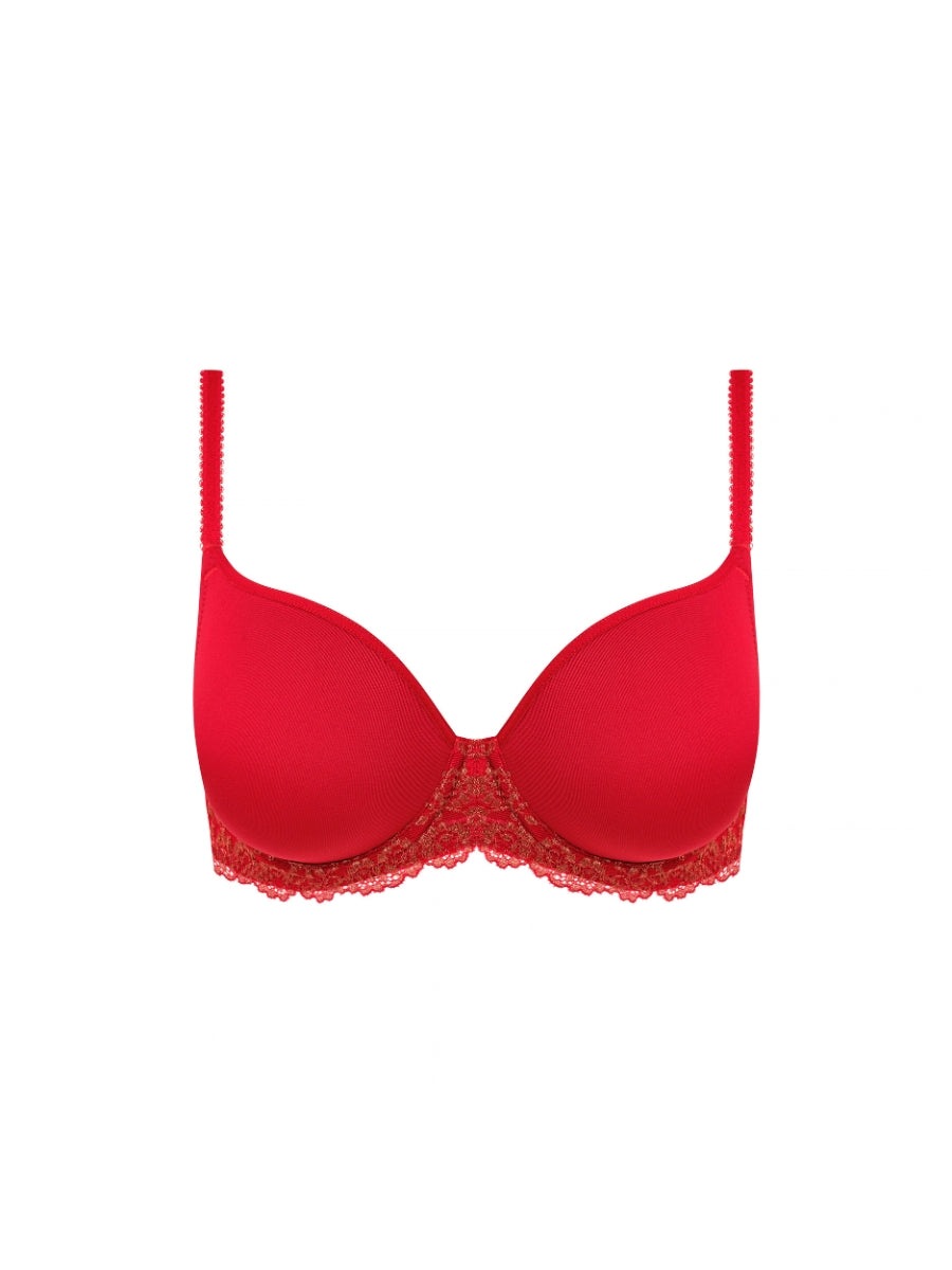 Embrace Lace Contour Bra - Grandalia Red/Rose Gold