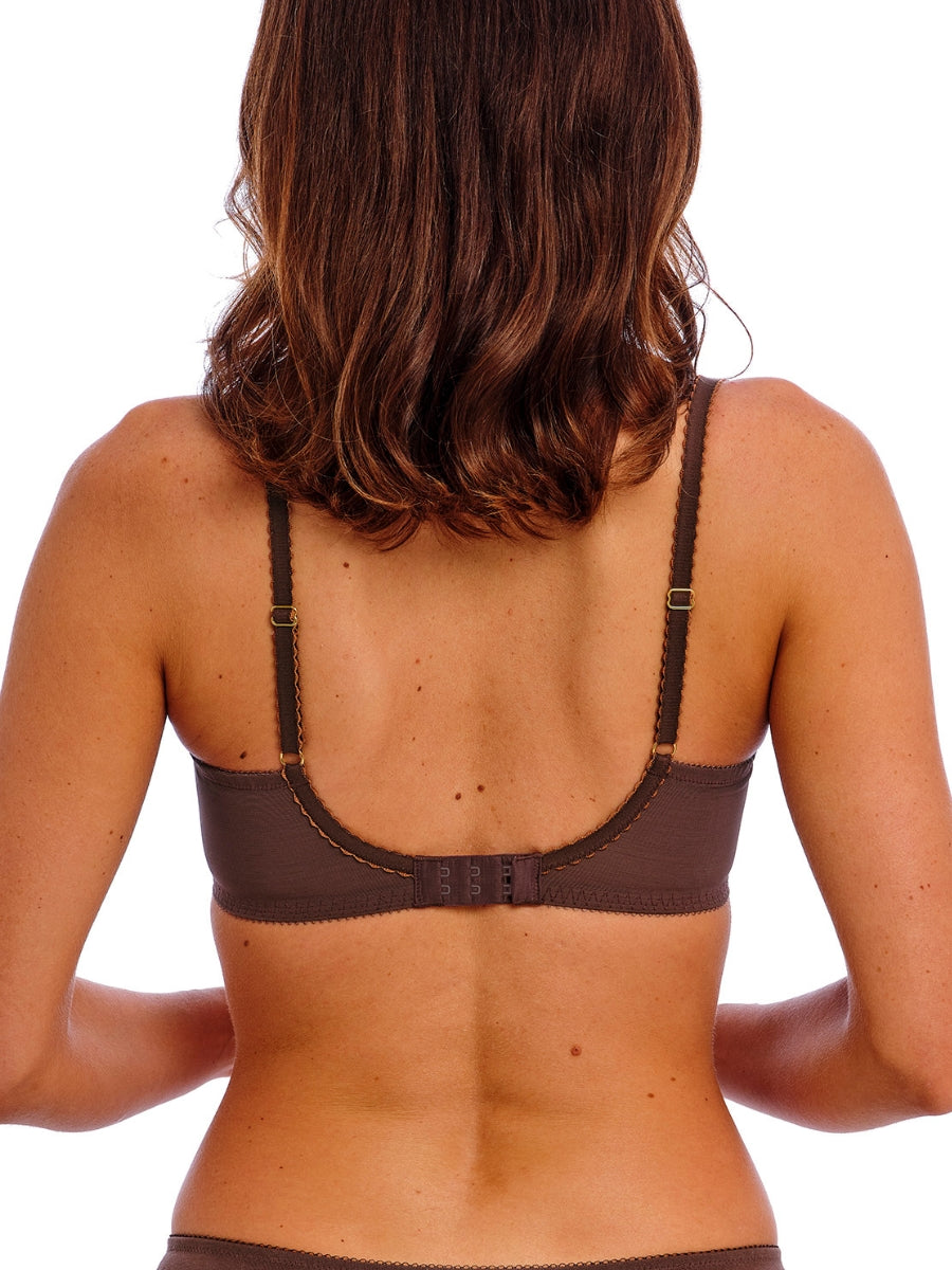 Florilege Underwired Bra - Chocolate/Burlwood