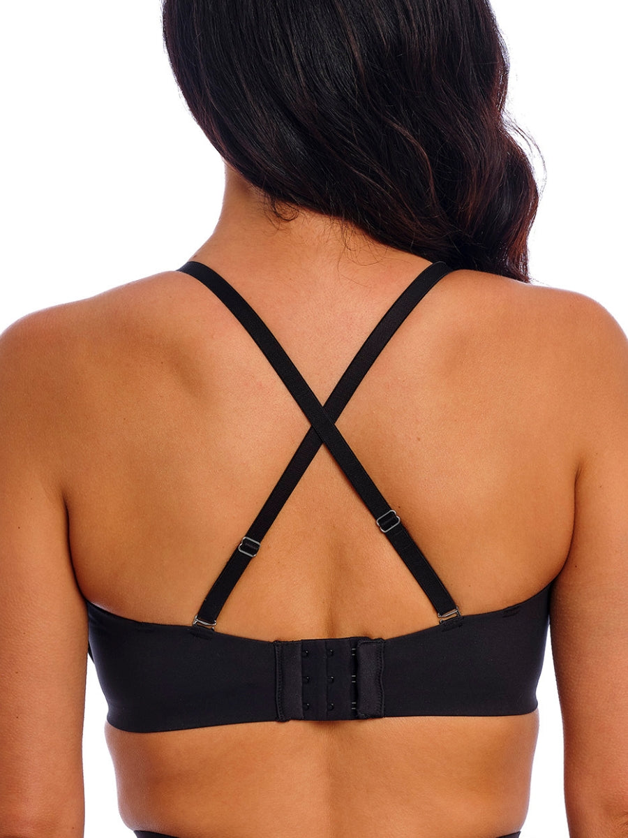 Ines Secret Strapless Bra - Black