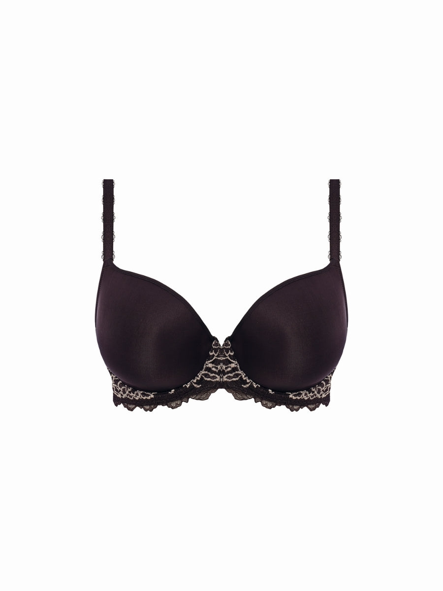 Lace Perfection Contour Bra - Black/Ivory