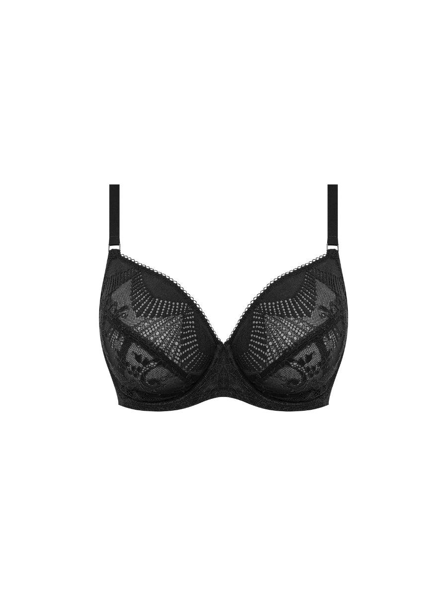 Sensu Lace Underwire Bra - Black