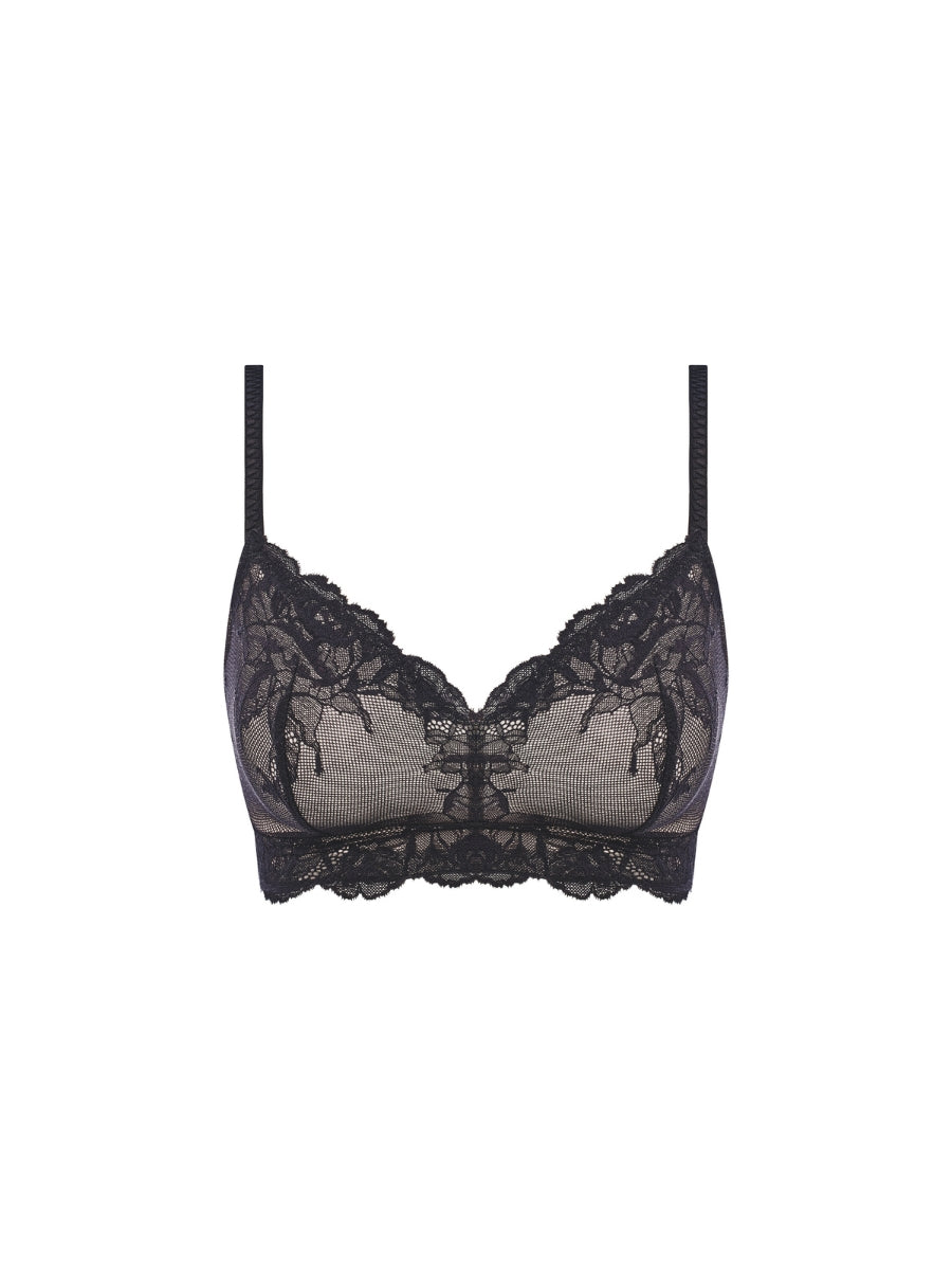 Vivid Attraction Bralette - Black