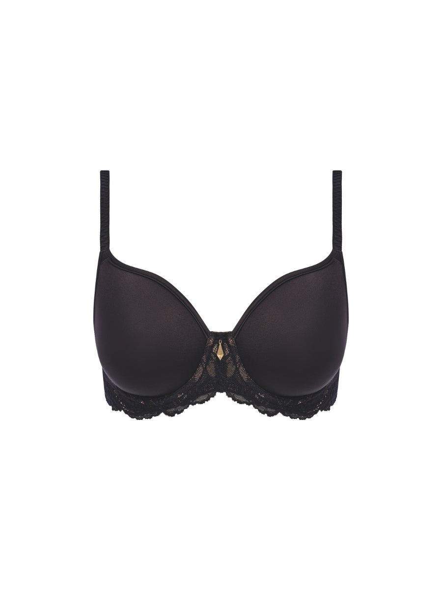 Vivid Attraction Contour Bra - Black