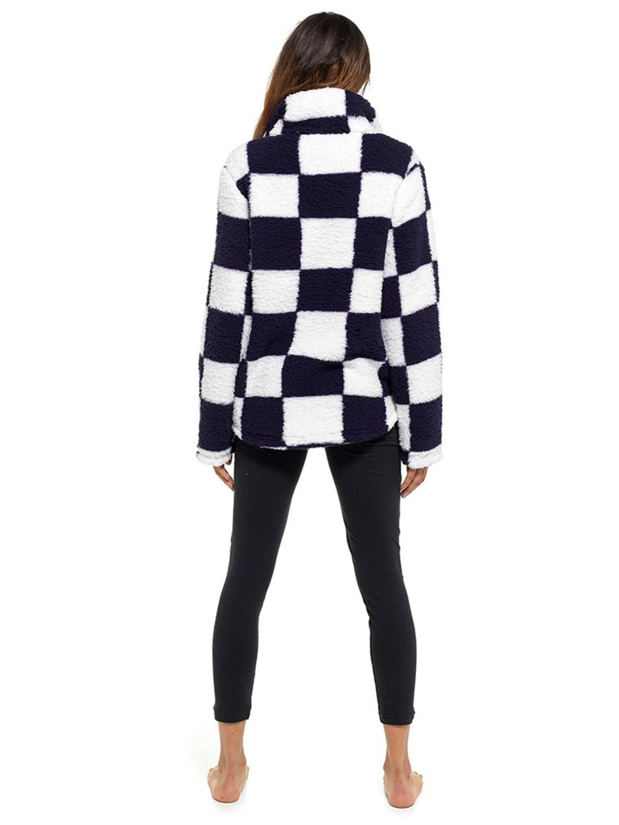 BraForMe Nightwear Sherpa Fleece Lounge Top