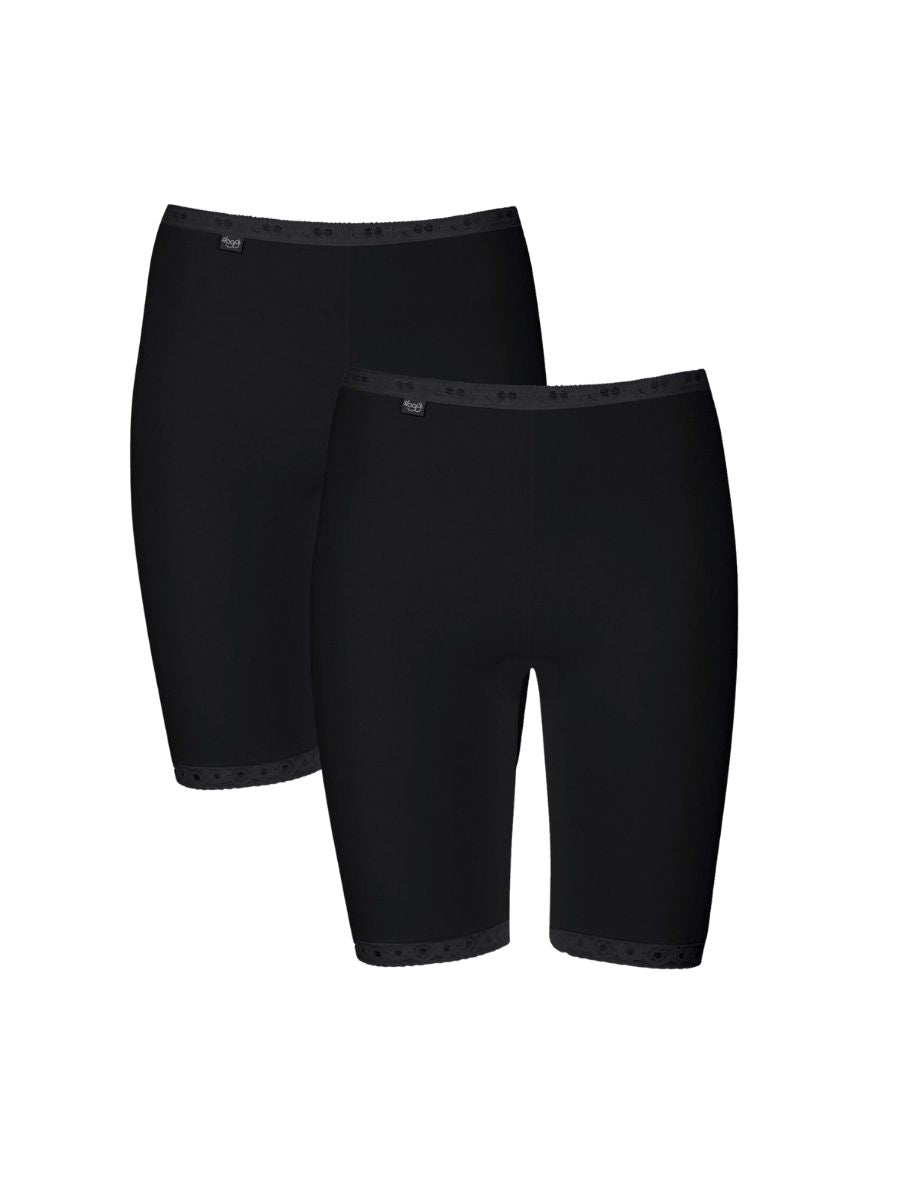 White Sloggi Basic+ Long Briefs