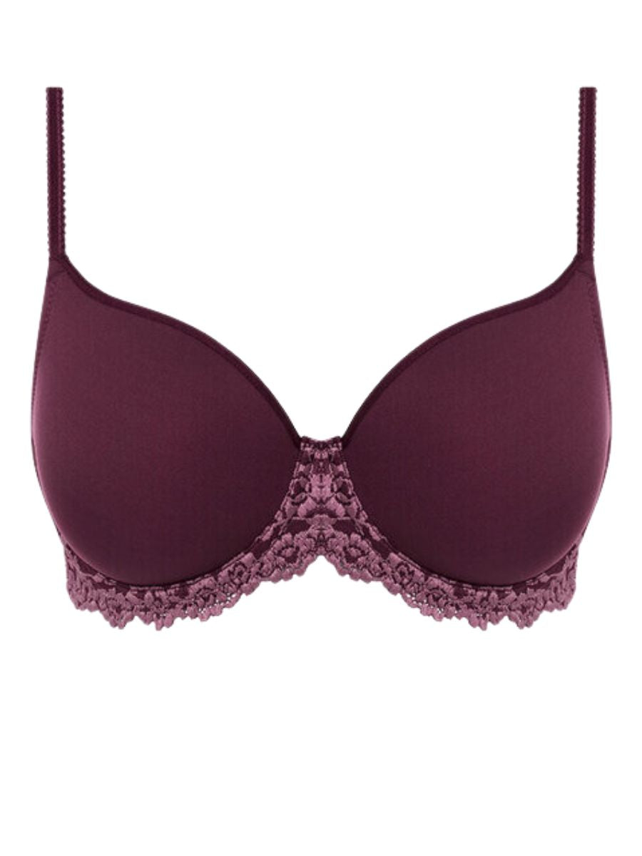 Italian Plum/Valerian Underwired Contour Bra