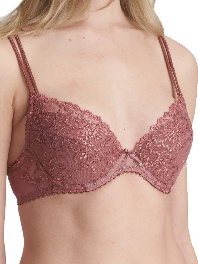 Jane Push Up Bra - Red Copper