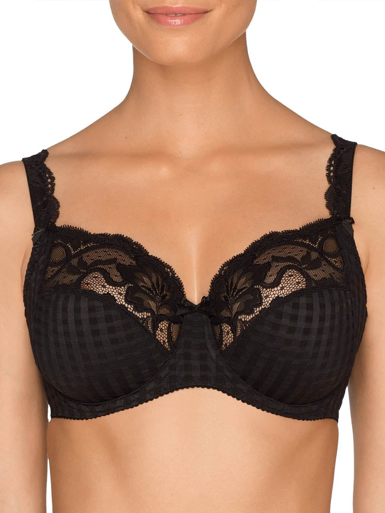 Black Underwired Full Cup Bra