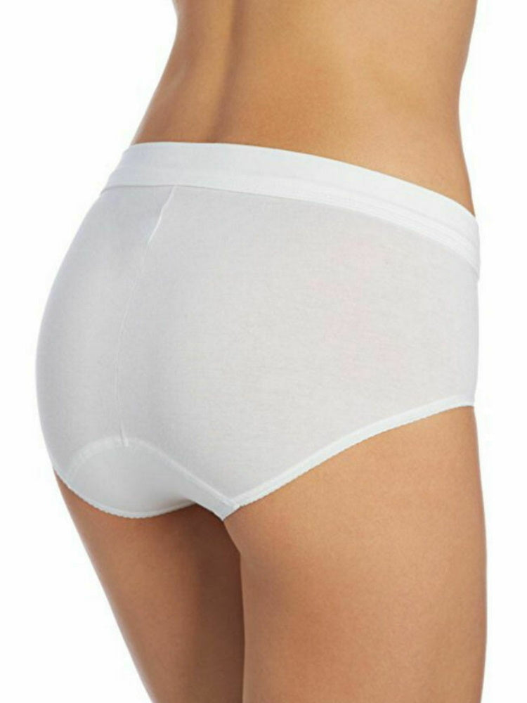 White Sloggi Maxi Briefs