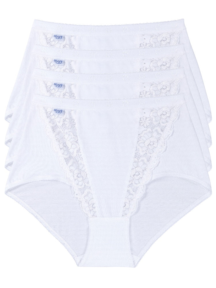 White Sloggi Maxi Briefs