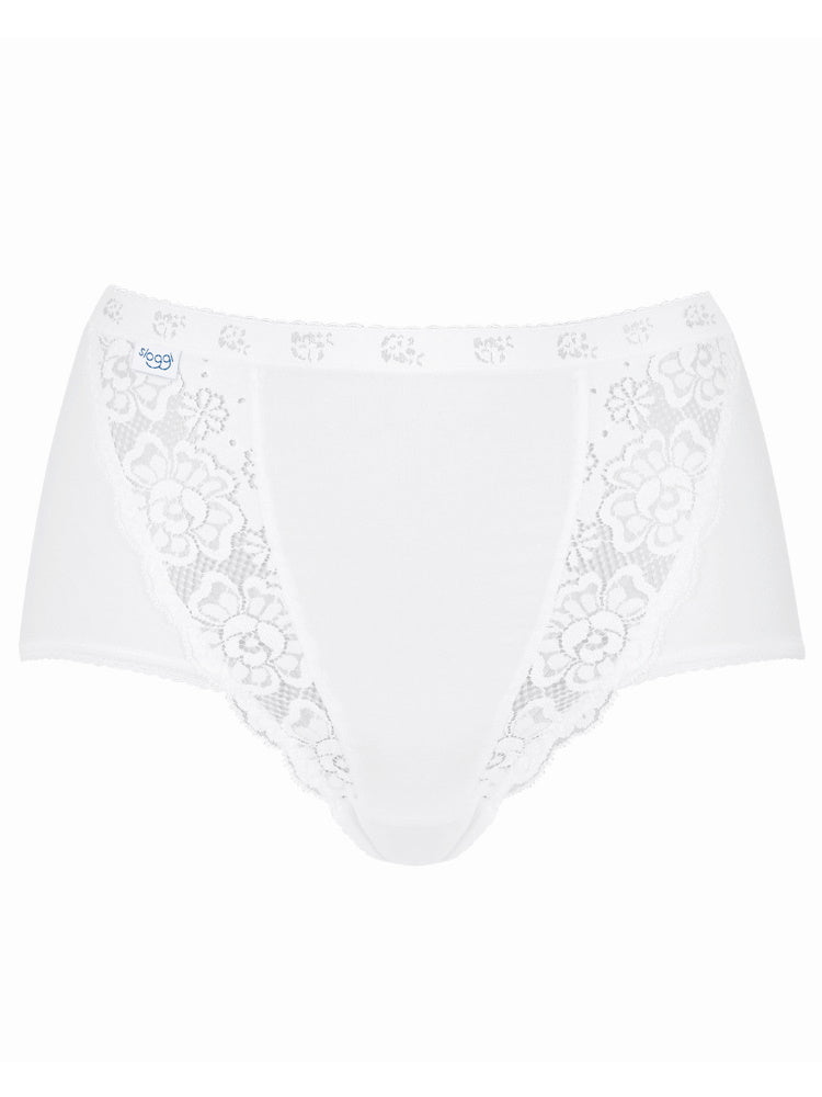 White Sloggi Maxi Briefs