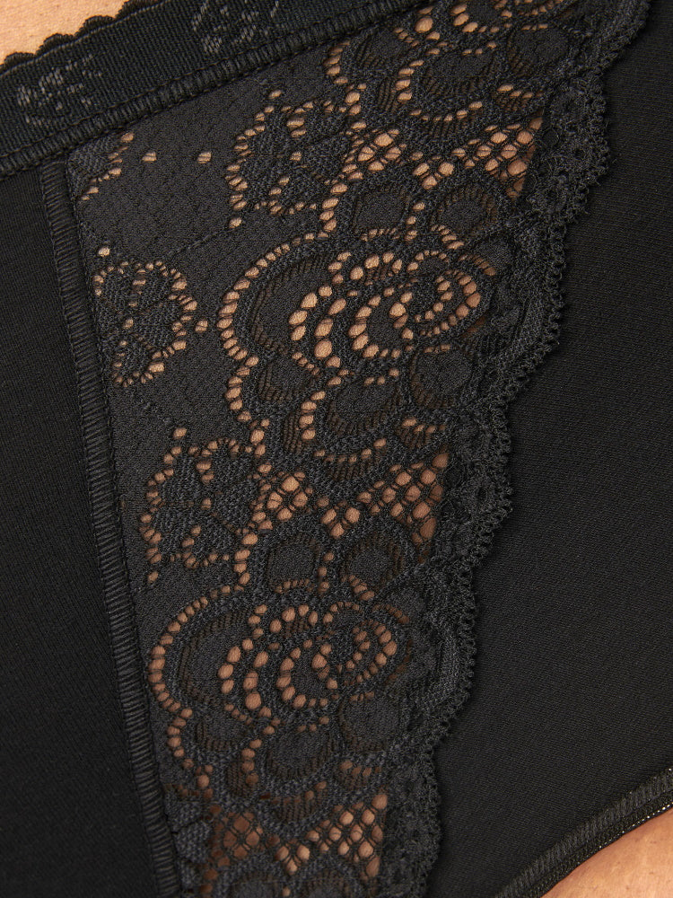 Black Sloggi Maxi Briefs