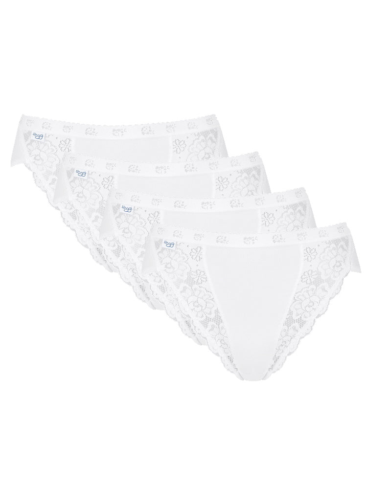 White Sloggi Tai Briefs
