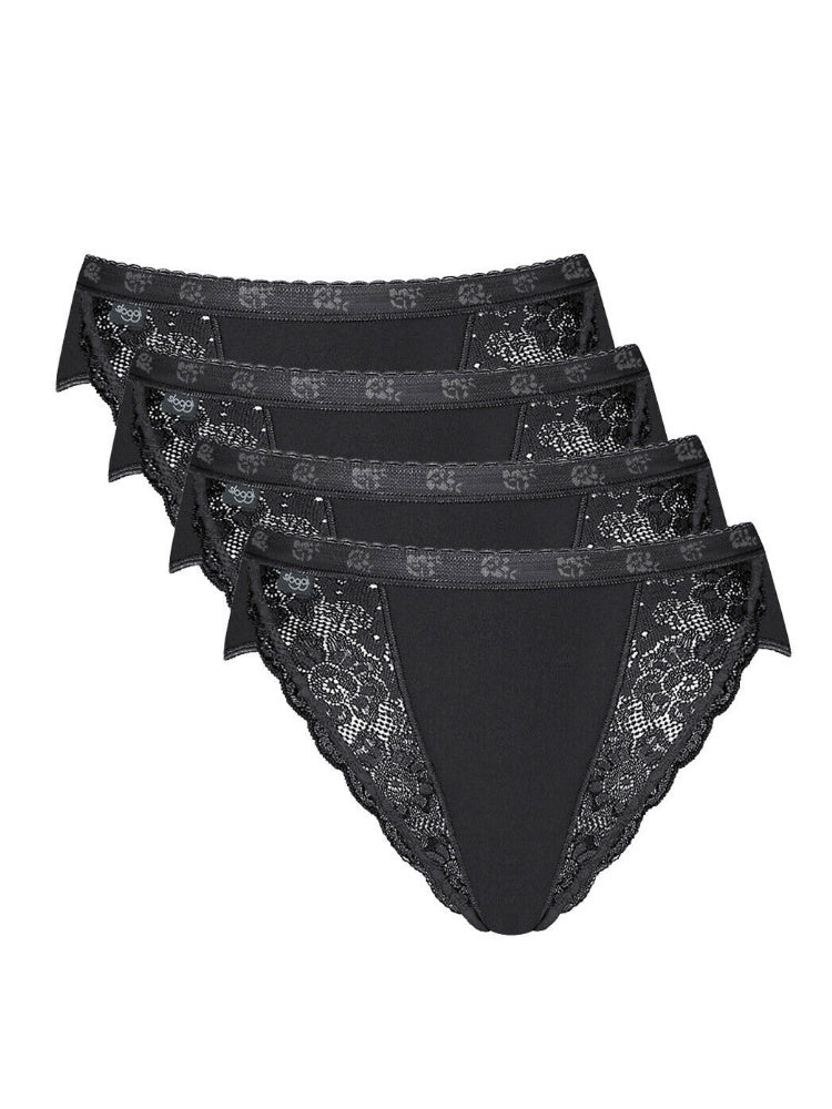 Black Sloggi Tai Briefs