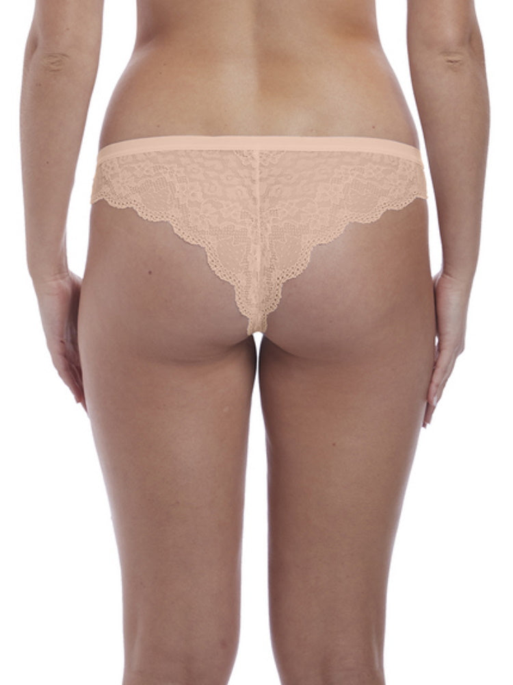 Beige Mid Rise Brazilian