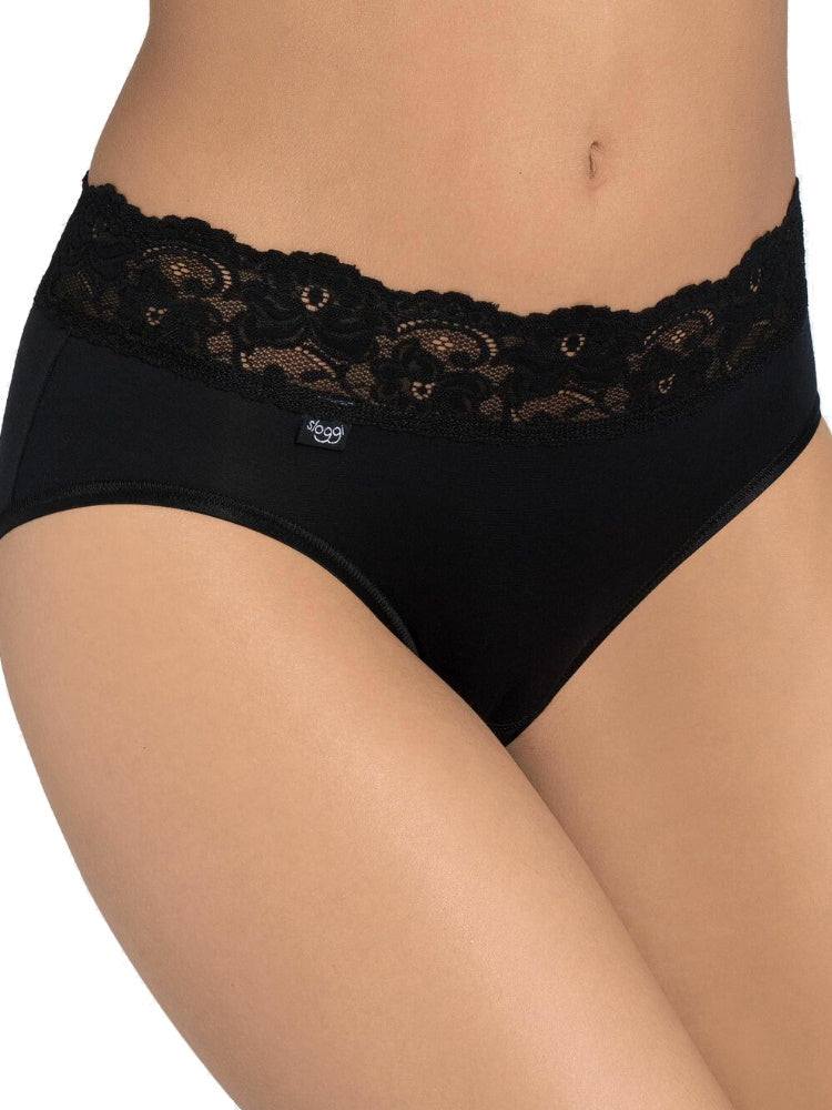 Sloggi Black Midi Brief