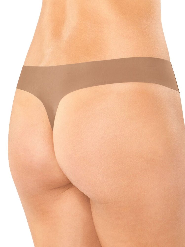 Sloggi Beige Mid Rise Thong