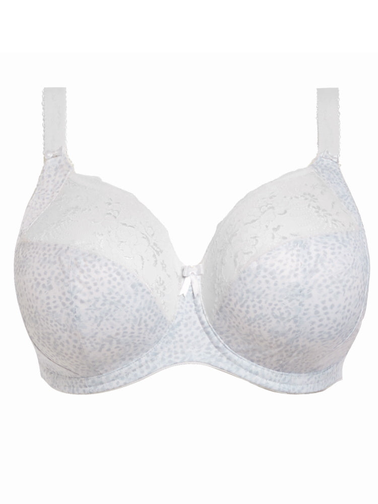 Morgan Printed Full Cup Bra - White