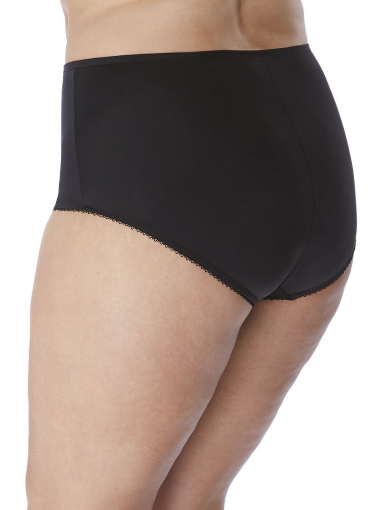 Black High Rise Full Knickers