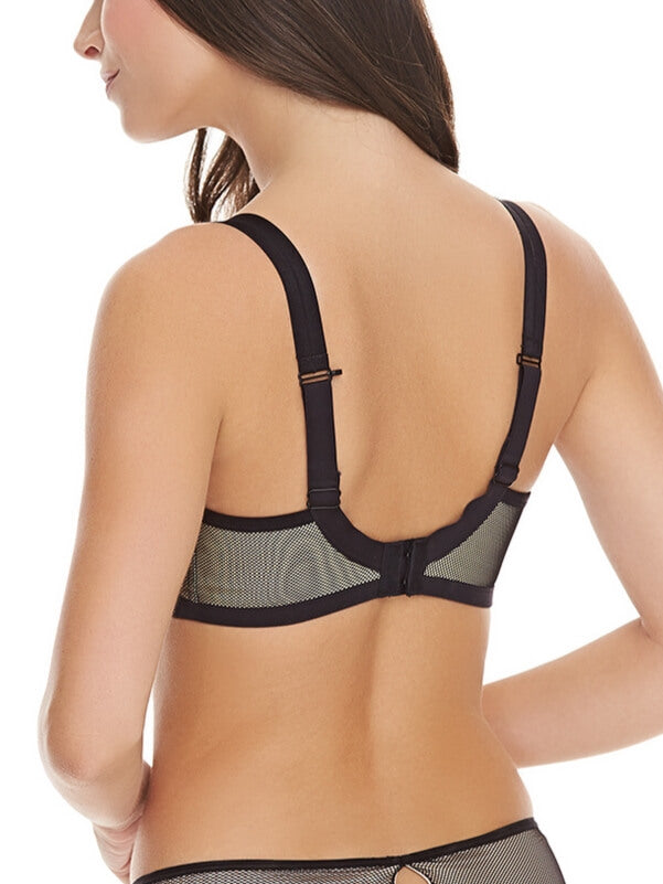 Idol Allure Balcony Bra - Black