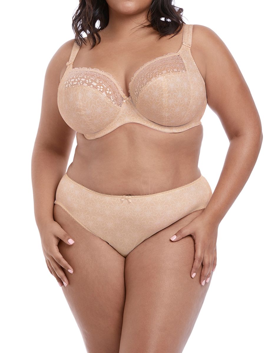 Kim Side Support Plunge Bra - Caramel