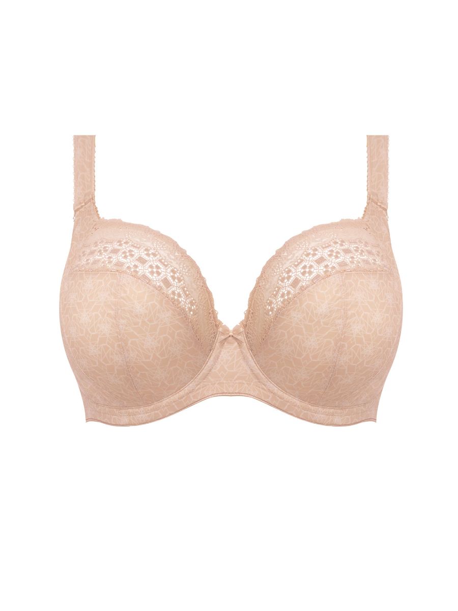 Kim Side Support Plunge Bra - Caramel