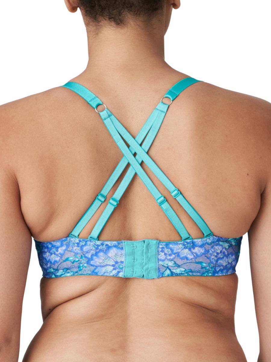 Morro Bay Balcony Bra - Mermaid Blue