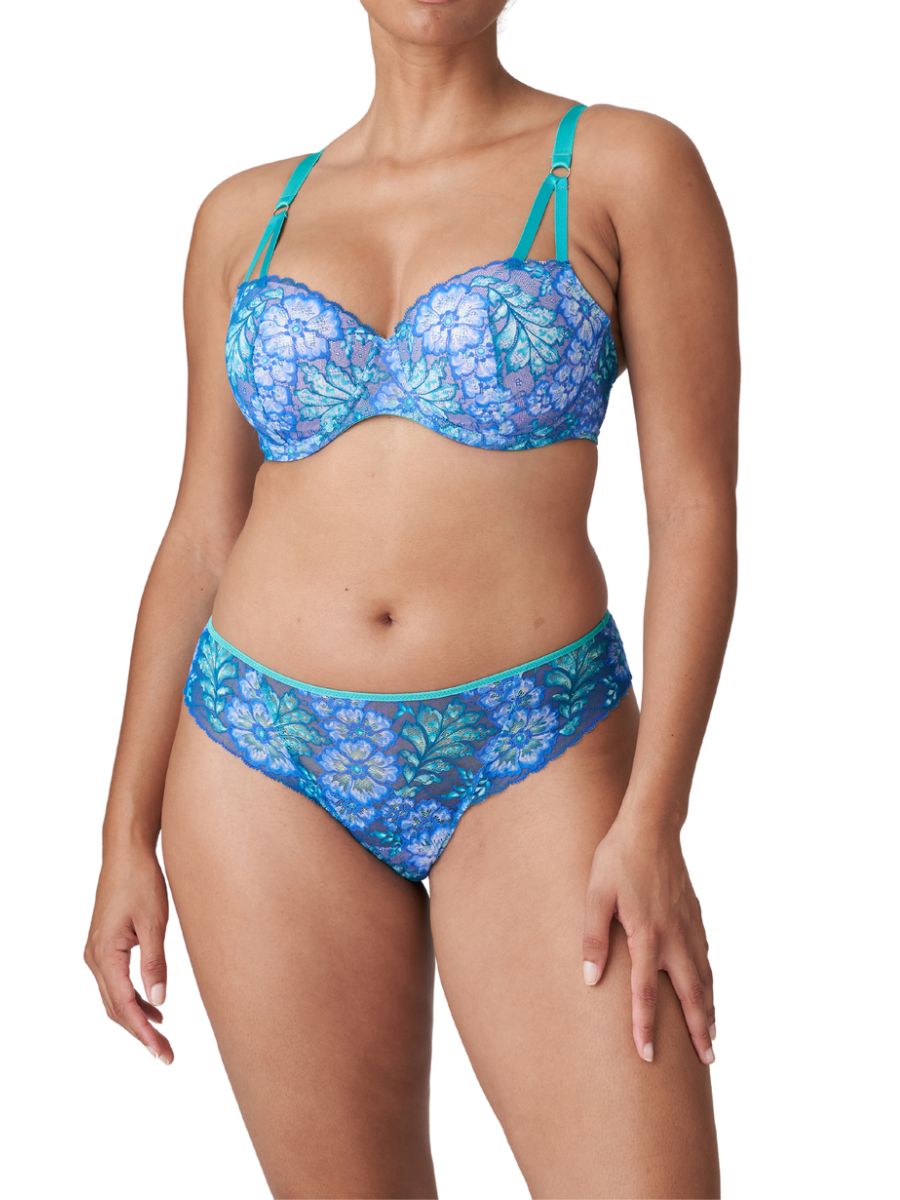 Morro Bay Balcony Bra - Mermaid Blue