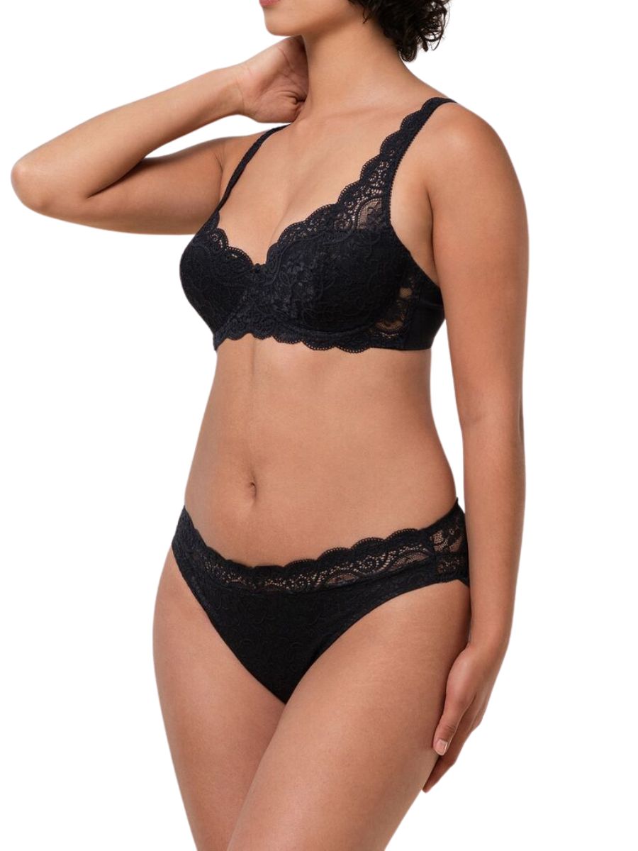 Amourette 300 WHP Half Cup Bra - Black
