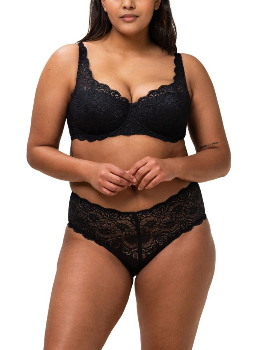 Amourette 300 WHP Half Cup Bra - Black